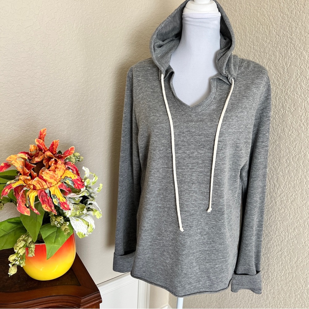 90 Ninety V Neck Hoodie